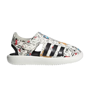 adidas Disney x Water Sandal J 'Mickey Mouse and Friends' Sneakers White color/Black color/Cloud white IF0927