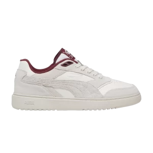 Puma Doublecourt Premium 'Warm White Dark Jasper' Sneakers Warm White/Dark Jasper 393283 01