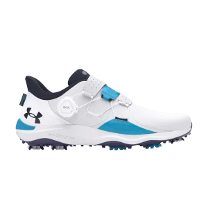 Under Armor Drive Pro BOA Golf Wide 'White Capri' White/Capri 3027088 100