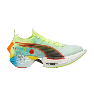 Puma Fast-R Nitro Elite 2 'Marathon Series' Sneakers Nitro Blue/Fizzy Apple/Speed Blue 310199 01