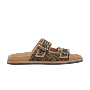 Fendi Feel Sandal 'FF Jacquard – Brown 'Sneakers Brown 7X1604 AJZF F1ICN