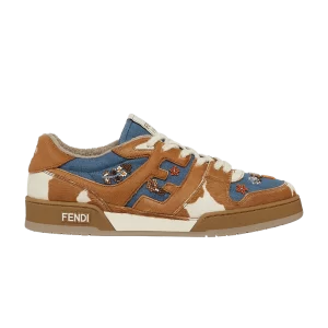 Fendi Match 'Cow Print Denim 'Sneakers Multicolor 7E1495 AM5I F1JIK