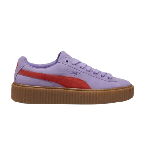 Puma Fenty x Creeper Phatty 'Lavender Burnt Red' Sneakers Lavender Alert/Burnt Red/Bubblegum 396403 03