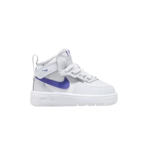 Nike Force 1 Mid EasyOn TD 'White Persian Violet' Football grey/White/Persian violet FJ1918 001