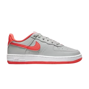 Nike Force 1 PS 'Light Smoke Bright Crimson' Light smoke grey/White/Bright crimson CZ1685 005