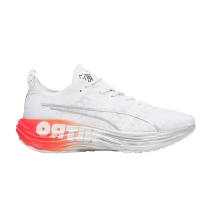 Puma ForeverRun Nitro 'White Cherry Tomato' Sneakers White/Silver/Cherry tomato 380017 01