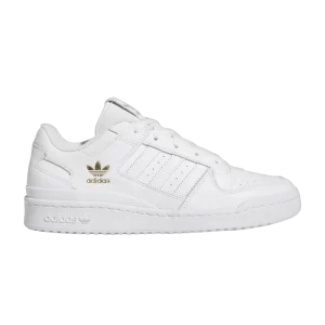 adidas Forum Low 'White Gold Tumbled Leather' Sneakers Cloud White/Cloud White/Metallic Gold IG0690