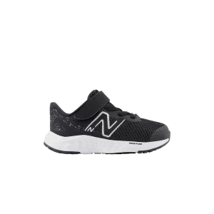 Sneakers New Balance Fresh Foam Arishi v4 Bungee Lace Top Strap Toddler Wide 'Black Silver Metallic 'Black/White/Metallic Silver IAARIBW4 W