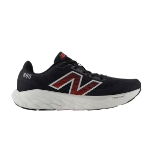 Sneakers New Balance Fresh Foam X 880v14 2E Wide 'Black Neo Flame 'Black/Metallic Silver/Neo Flame M880H14 2E