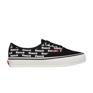 Vans FUCT x Slam Jam x Authentic Reissue 44 LX 'Black Marshmallow 'Sneakers Black/Marshmallow FUCTSJAUTH BLK