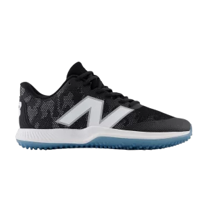 New Balance FuelCell 4040v7 TF 2E Wide 'Black Ice Blue' Black/Optical White/Icy Blue T4040BK7 2E