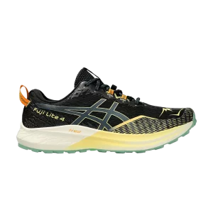 ASICS Fuji Lite 4 'Black Bright Yellow' Black/Magnetic blue 1011B698 002