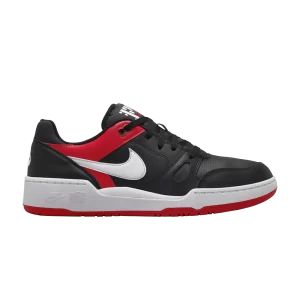 Nike Full Force Low 'Black University Red' Black/University Red/White FB1362 003