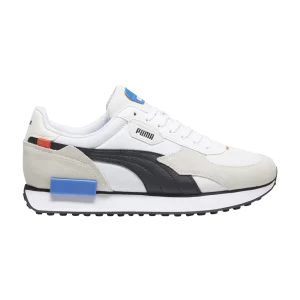 Puma Future Rider Override 'Frosted Ivory Blue 'Sneakers White/Matte Ivory 393825 01