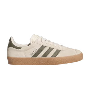 adidas Gazelle ADV 'Ecru Tint Focus Olive' Ecru/Olive in Focus/Bubblegum IH3351