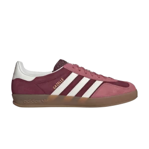 adidas Gazelle Indoor 'Maroon Preloved Crimson' Sneakers Maroon/White Cloud/Unloved Crimson IF9647