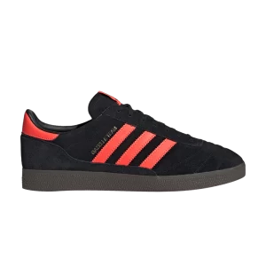 adidas Gazelle Team 'Black Solar Orange' Sneakers Black/Sunny Orange/White II0006