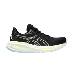 ASICS Gel Cumulus 26 2E Wide 'Black Safety Yellow' Black/Yellow safe 1011B793 006