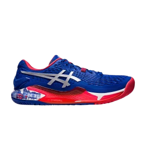 ASICS Gel Resolution 9 Limited Edition 'London' Blue/Silver 1041A443 400