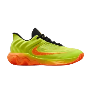 Nike Giannis Immortality 4 'Halloween' Sneakers Cyber/Sundial/Lightning/Bright Tangerine FQ3680 301