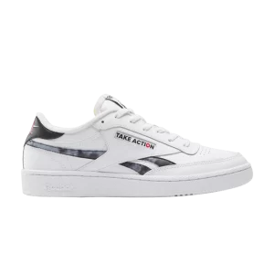 Reebok Global Citizen x Club C 85 'Take Action' Sneakers White/Black/Red 100200441