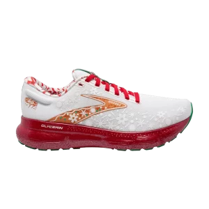 Brooks Glycerin 20 'Christmas' Sneakers Red Alert/White/Caramel 110382 1D 683