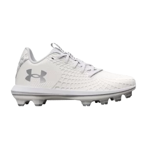 Under Armor Glyde 2 TPU Jr 'White Metallic Silver' White/Silver metallic 3026606 100