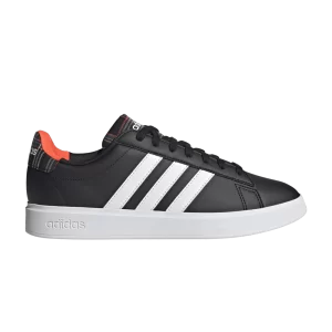 adidas Grand Court Cloudfoam 'Black Plaid' Sneakers Color black/cloud white/gray two HQ1721