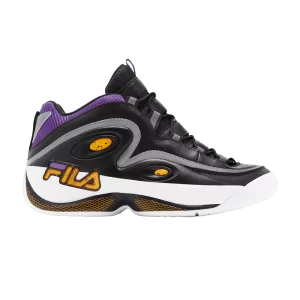 Fila Grant Hill 3 'Black Gold Fusion Purple' Sneakers Black/Gold Fusion/Electric Purple 1BM01290 043