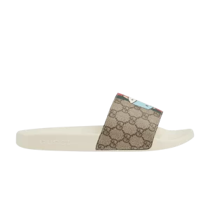 Gucci Animal Web Slides 'Beige' Sneakers Beige 737519 FABN0 8919