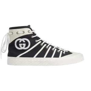 Gucci GG Tortuga High 'Black White' Sneakers Black/White 741893 FABJU 1297