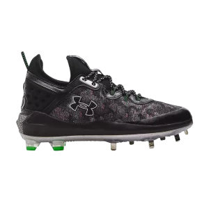 Under Armor Harper 8 Low ST 'Black Pink Green' Sneakers Black/Silver metallic 3026588 001