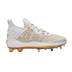 Under Armor Harper 8 Low ST 'White Metallic Gold' Sneakers White/Gold metallic 3026588 100