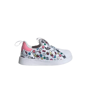 adidas Hello Kitty x Superstar 360 I 'Floral' Sneakers White Cloud/White Cloud/Pink Color of Bliss IG5668