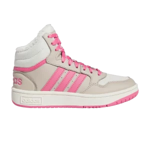 adidas Hoops 3.0 Mid J 'Wonder Beige Pink Fusion' Miracle Beige/Fusion Pink/White IF7739