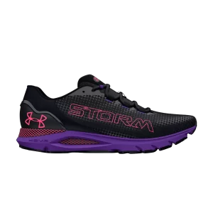 Under Armor HOVR Sonic 6 'Storm – Black Metro Purple 'Black/Metro purple 3026548 001