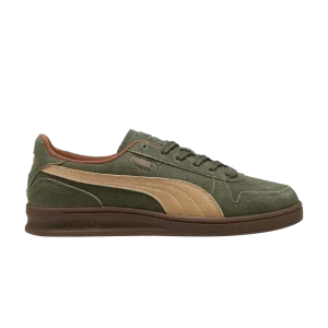 Puma Indoor R Suede 'Dark Olive Haute Coffee' Sneakers Dark olive 398531 01