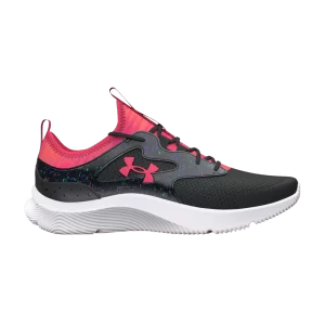 Under Armor Infinity 2.0 Printed GS 'Black Pink Shock' Sneakers Black/Pink Shock 3026166 002