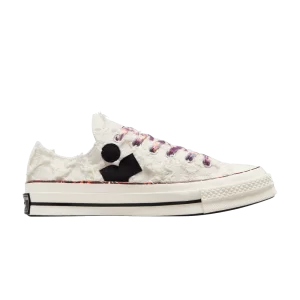 Converse Isabel Marant x Chuck 70 Low 'Vanilla White' Sneakers Vanilla white/Black/Red A10800C