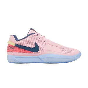 Nike Ja 1 'Day One – Soft Pink 'Medium Soft Pink/Diffused Blue/Cobalt Bliss/Citron Shade FV1281 600