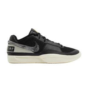 Nike Ja 1 EP 'Ain't Ducking No Smoke' Black/Light Silver/Coconut Milk/Bright Sulfur DR8786 002