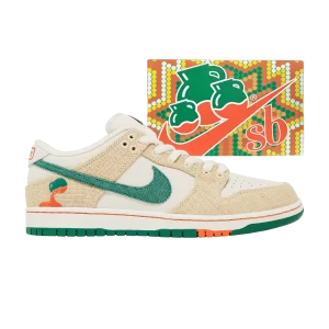 Nike Jarritos x Dunk Low SB Special Box Ghost/Safety Orange/Malachite FD0860 001 SB