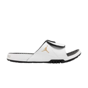 Air Jordan Hydro 11 Retro Slide 'Gratitude' White/Metallic Gold/Black FN2452 170