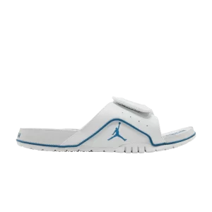 Air Jordan Hydro 4 Retro Slide 'Industrial Blue' Off-White/Neutral Grey/Industrial Blue 532225 141