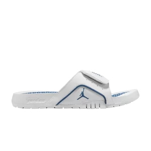 Air Jordan Hydro 4 Retro Slide GS 'Military Blue' White/Neutral Grey/Industrial Blue 532226 141