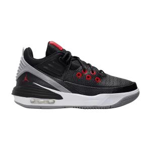 Air Jordan Max Aura 5 GS 'Black Cement' Black/White/Cement Grey/University Red DZ4352 061