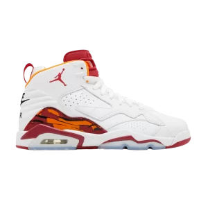 Air Jordan MVP GS 'Cardinal' Sneakers White/Bright Orange/Black/Cardinal Red DZ5577 168