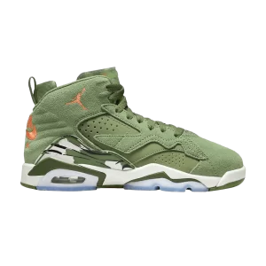 Air Jordan MVP GS 'Sky J Light Olive' Sky J Light Olive/Bright Tangerine/Black/Sail DZ5577 300