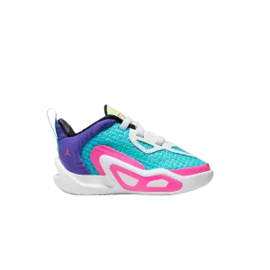 Air Jordan Tatum 1 TD 'Wave Runner' Laguna Pulse/Pink Burst/Psychic Purple/White/Lime Glow/Black FV0174 400