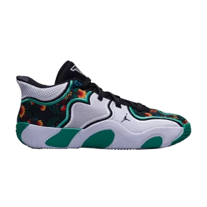 Air Jordan Tatum 3 PS 'Welcome to the Garden Alternate' Sneakers White/Black/Kinetic Green HF3137 103